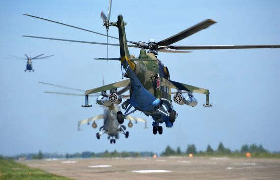 Russia WWII Victory Parade Rehearsal