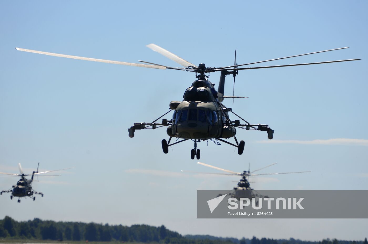 Russia WWII Victory Parade Rehearsal