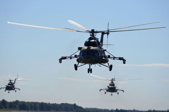 Russia WWII Victory Parade Rehearsal