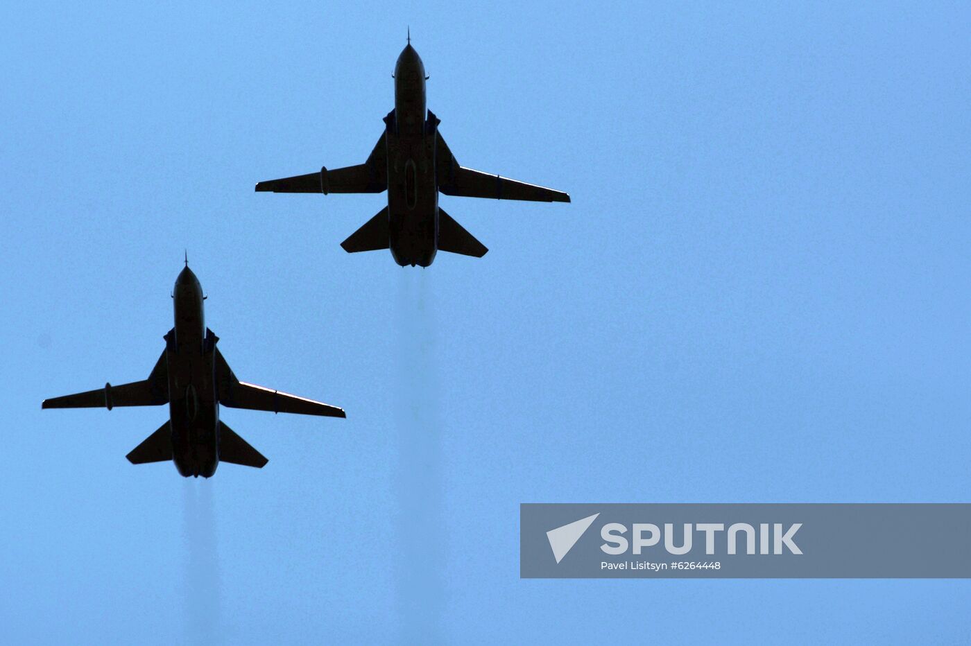Russia WWII Victory Parade Rehearsal