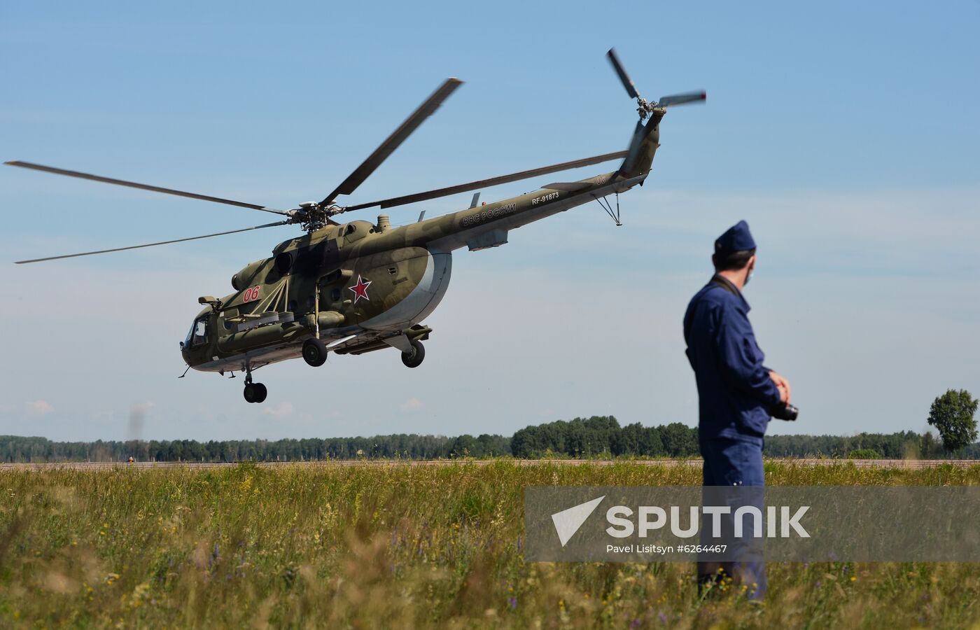 Russia WWII Victory Parade Rehearsal
