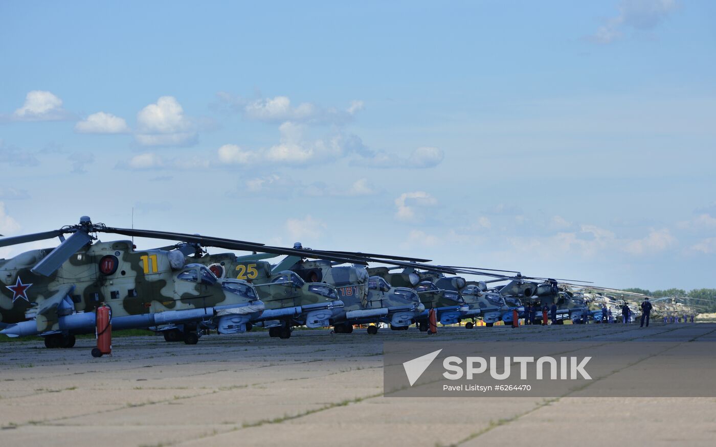 Russia WWII Victory Parade Rehearsal