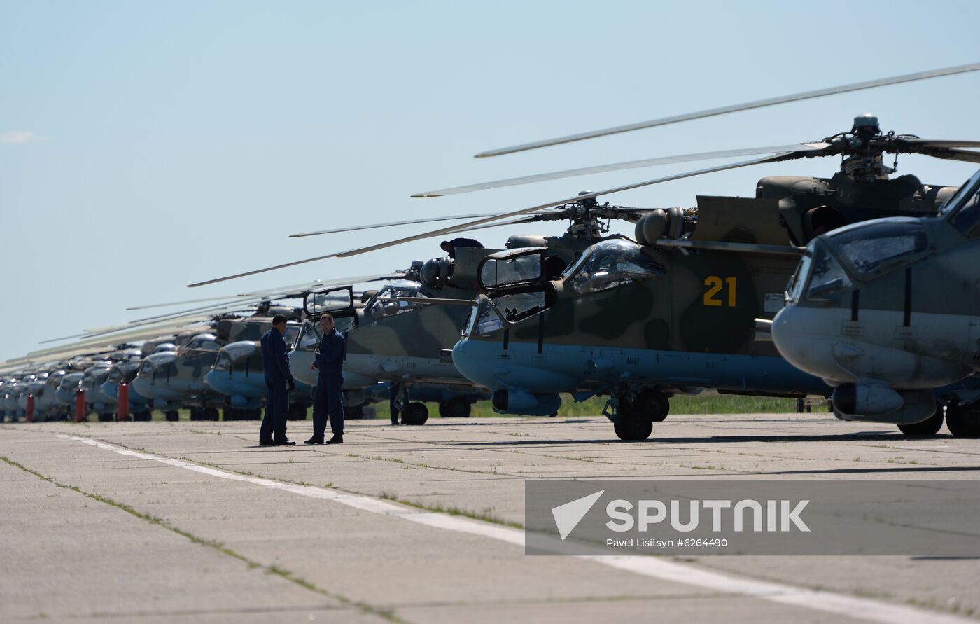 Russia WWII Victory Parade Rehearsal