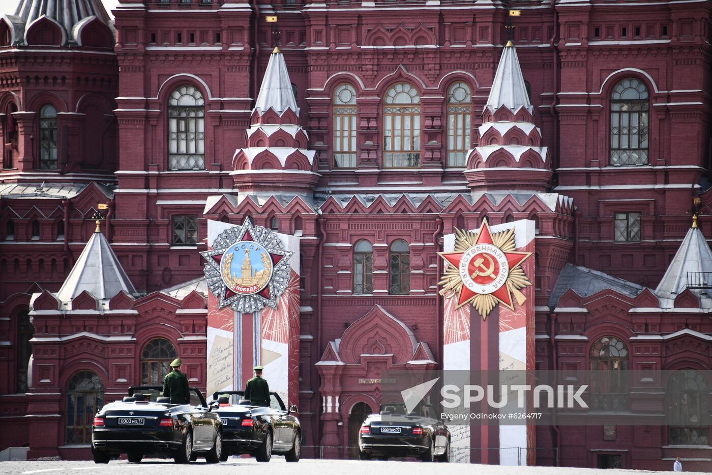 Russia WWII Victory Parade Rehearsal 