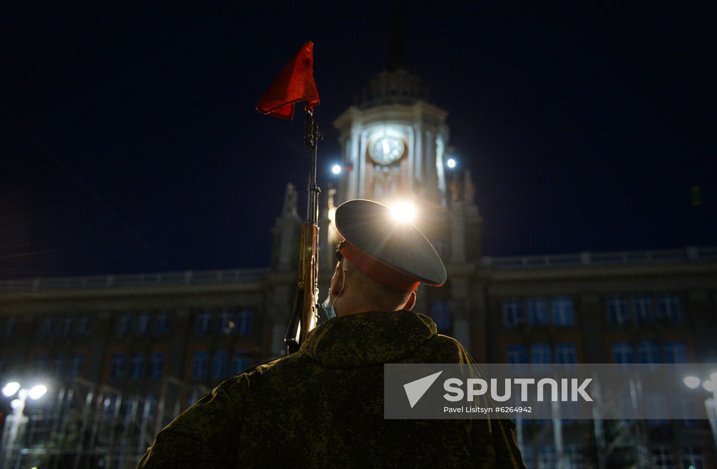 Russia WWII Victory Parade Rehearsal