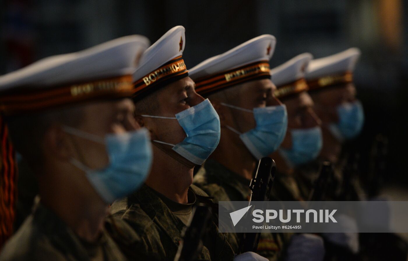 Russia WWII Victory Parade Rehearsal