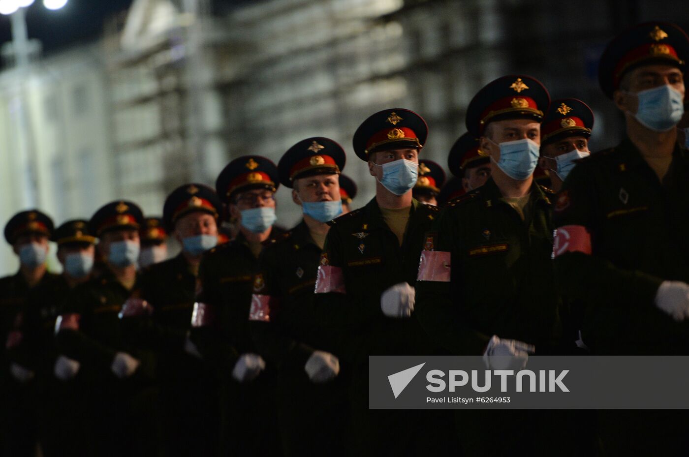 Russia WWII Victory Parade Rehearsal