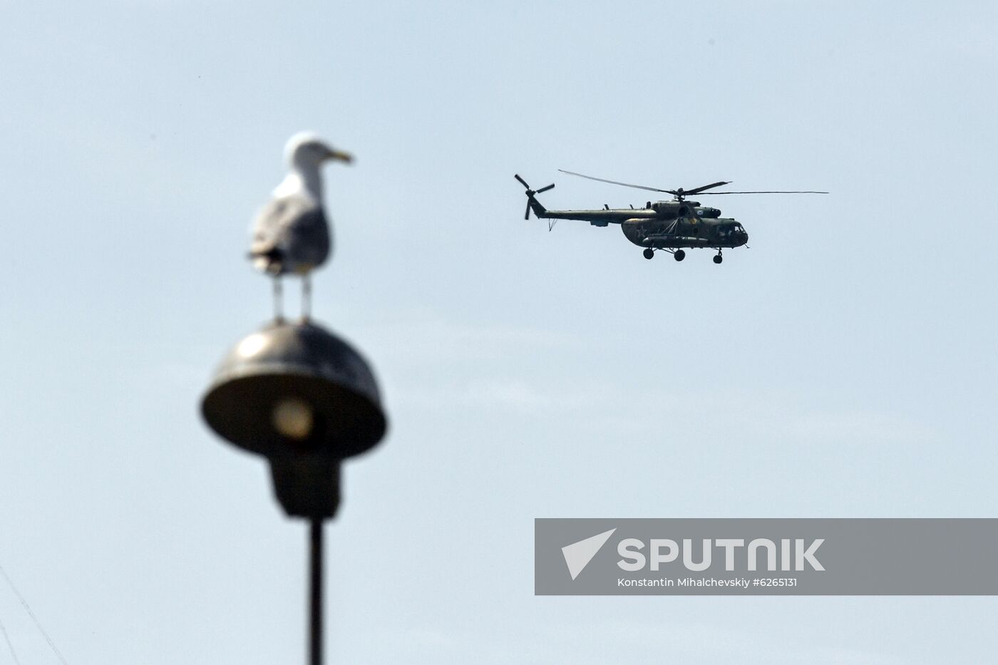 Russia WWII Victory Parade Rehearsal