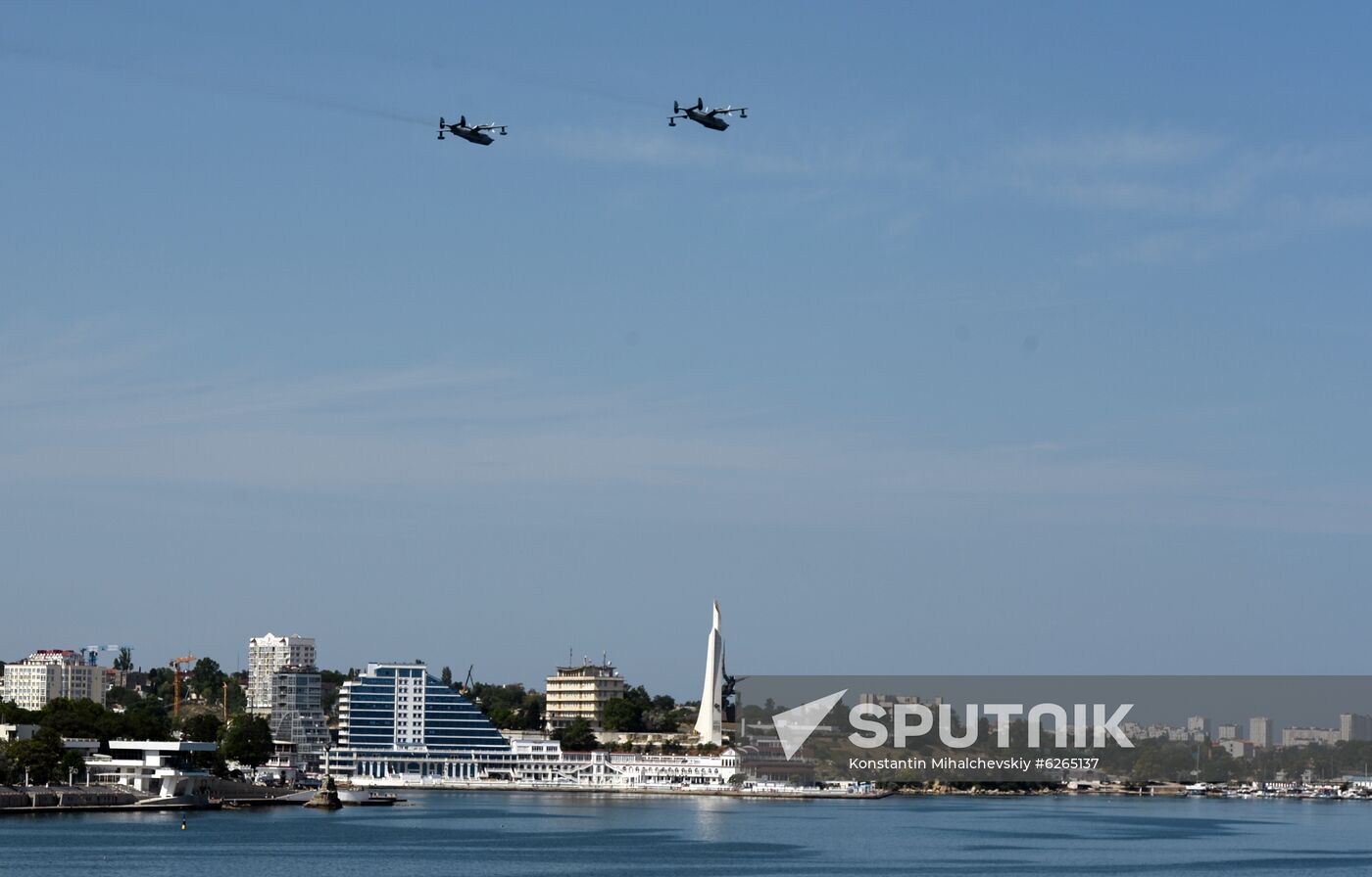 Russia WWII Victory Parade Rehearsal