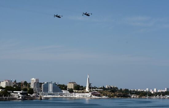 Russia WWII Victory Parade Rehearsal