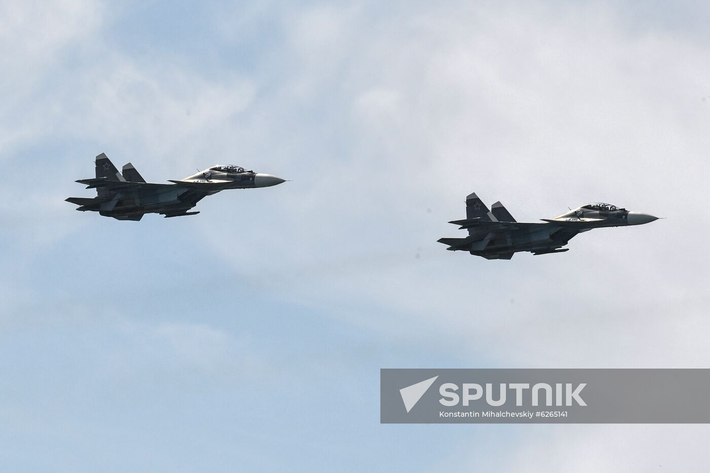 Russia WWII Victory Parade Rehearsal