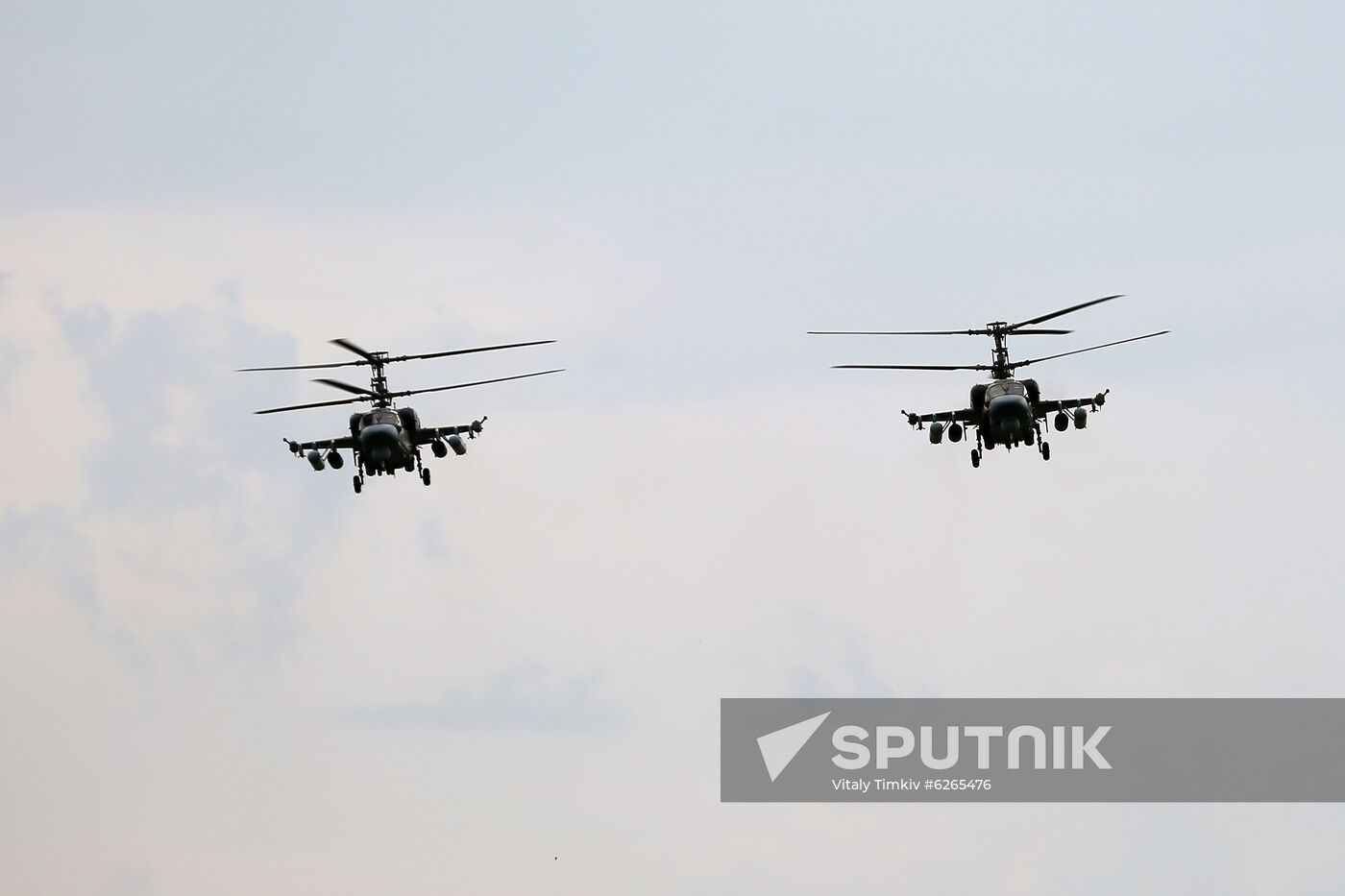 Russia WWII Victory Parade Rehearsal