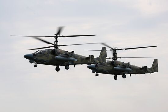 Russia WWII Victory Parade Rehearsal