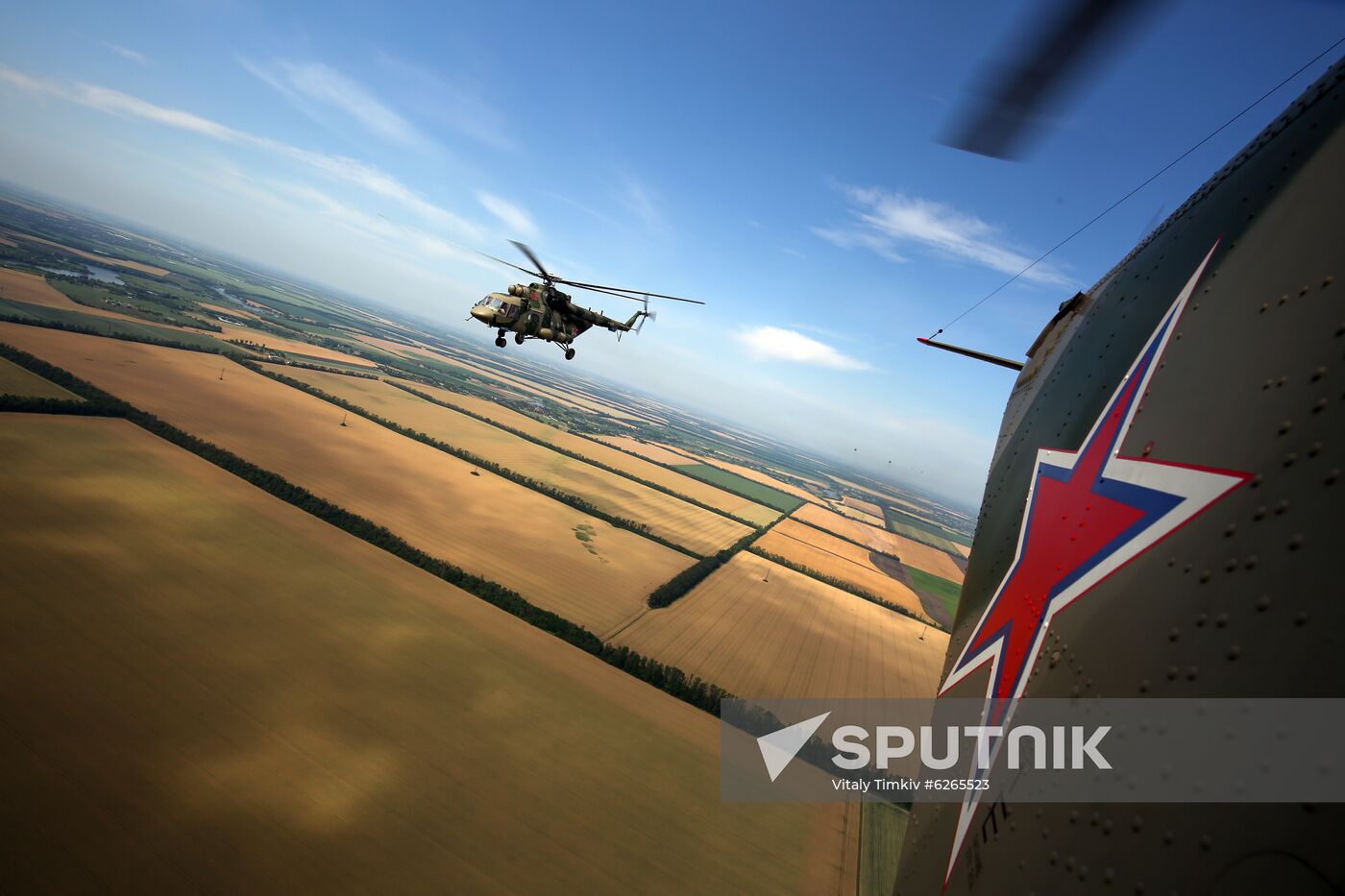 Russia WWII Victory Parade Rehearsal