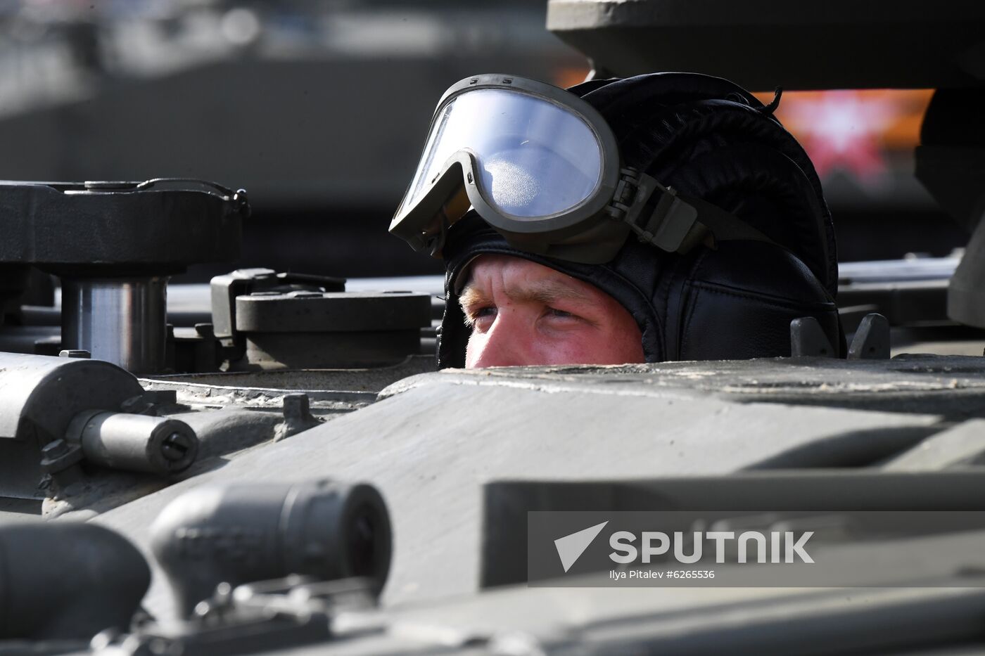 Russia WWII Victory Parade Rehearsal