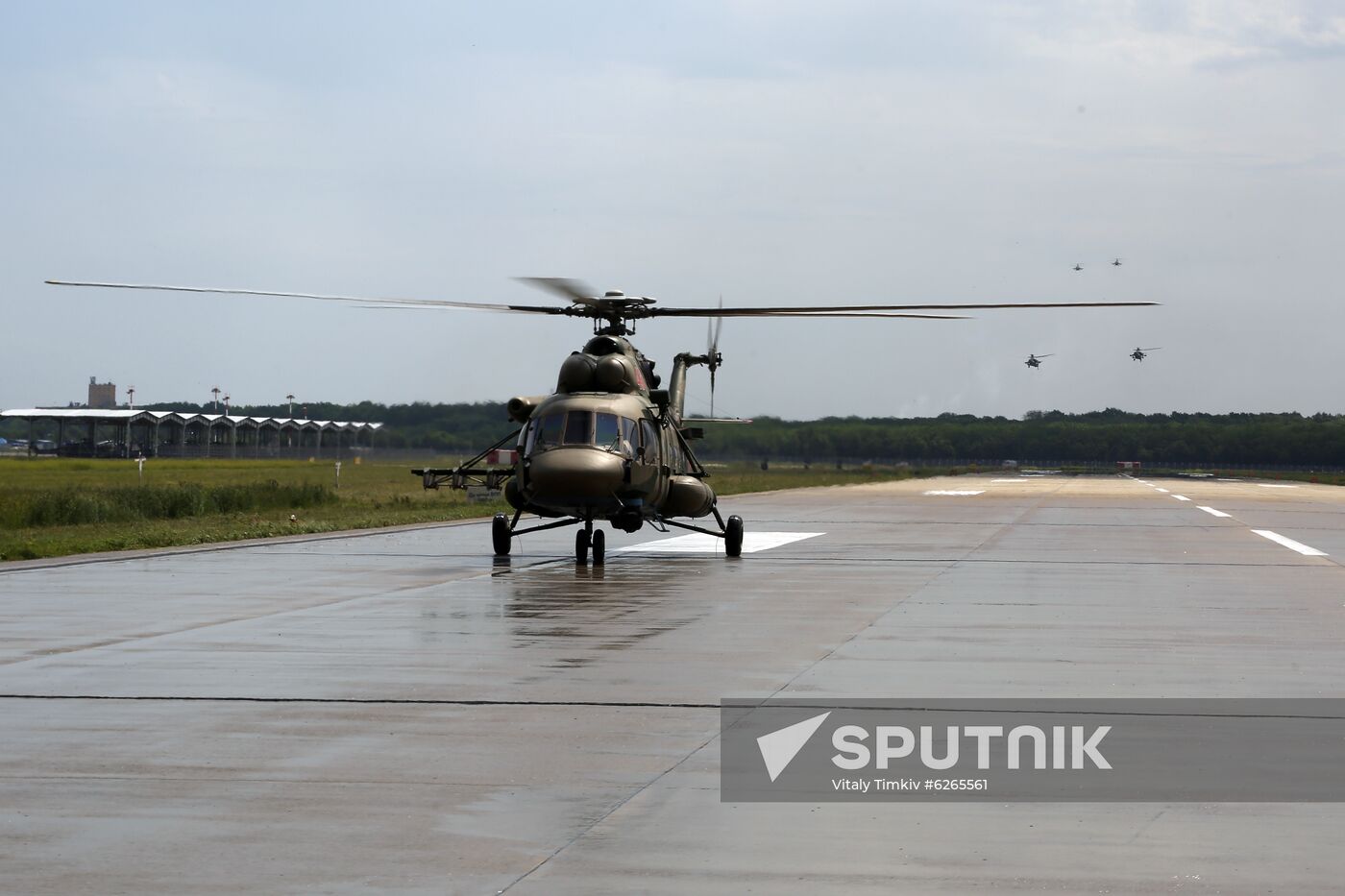 Russia WWII Victory Parade Rehearsal