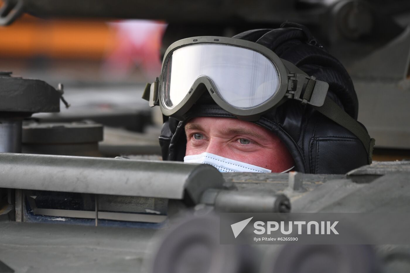 Russia WWII Victory Parade Rehearsal