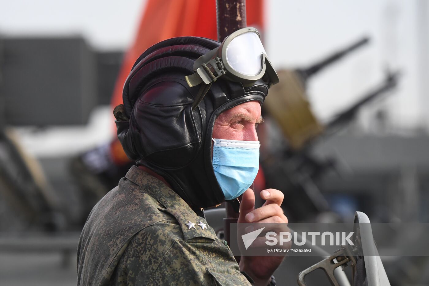 Russia WWII Victory Parade Rehearsal