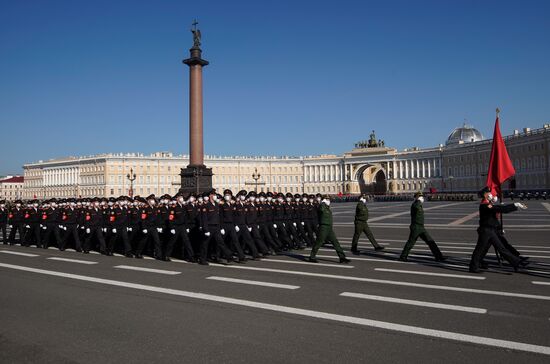 Russia WWII Victory Parade Rehearsal