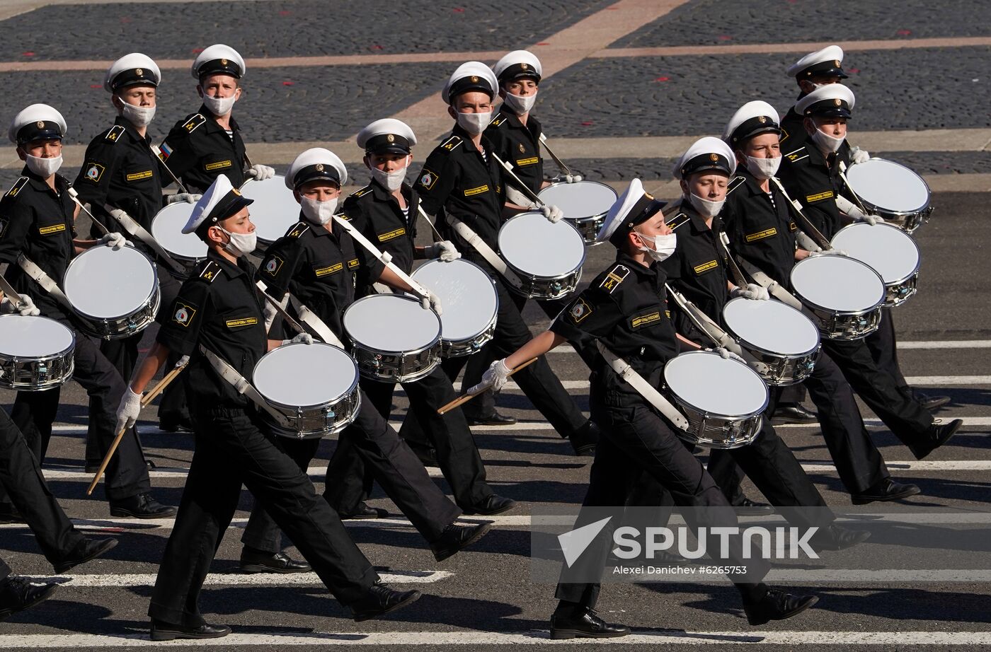 Russia WWII Victory Parade Rehearsal