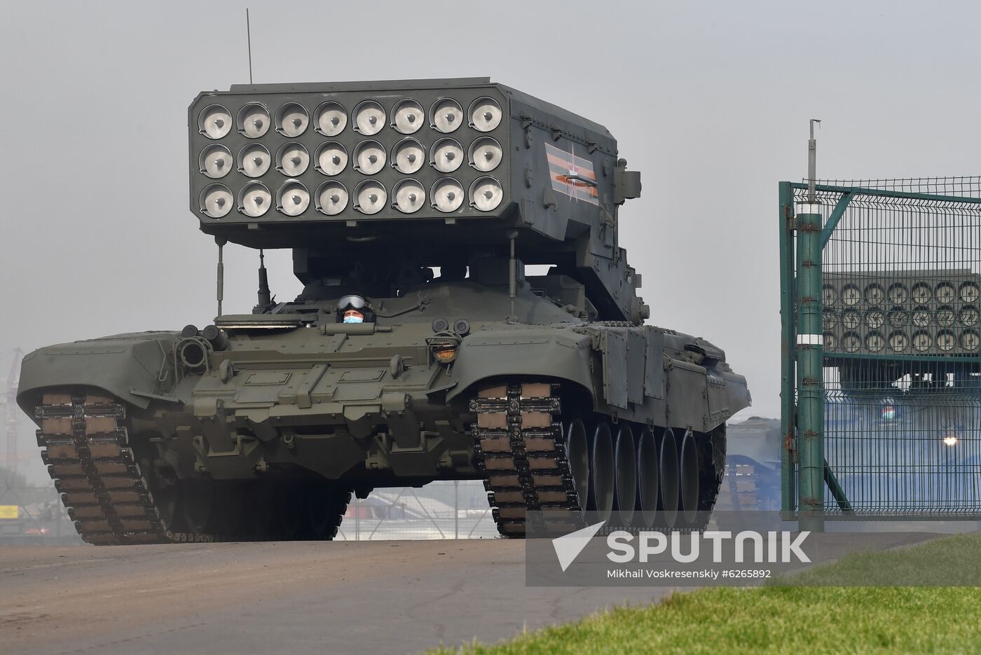 Russia WWII Victory Parade Rehearsal