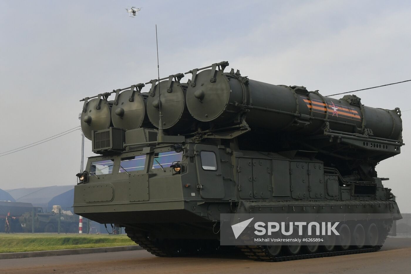 Russia WWII Victory Parade Rehearsal