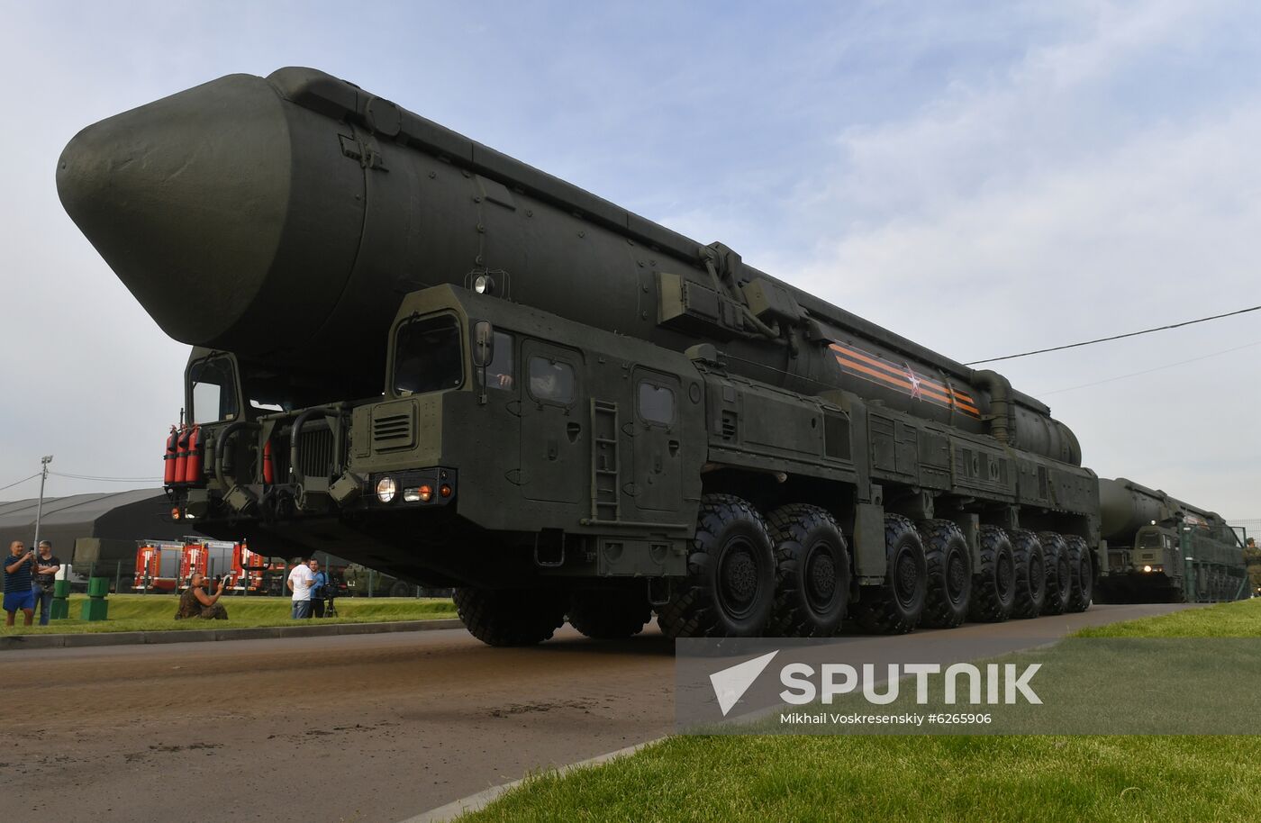 Russia WWII Victory Parade Rehearsal