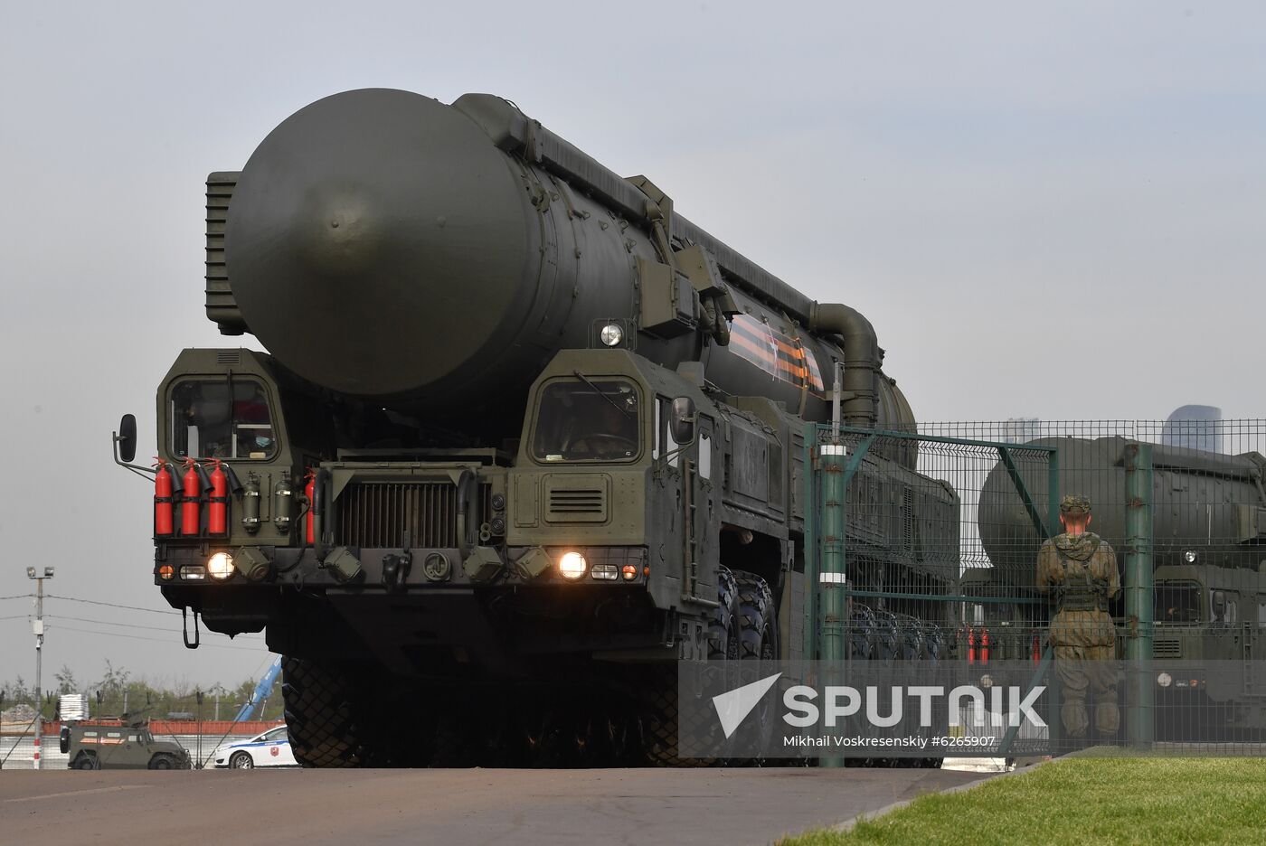 Russia WWII Victory Parade Rehearsal