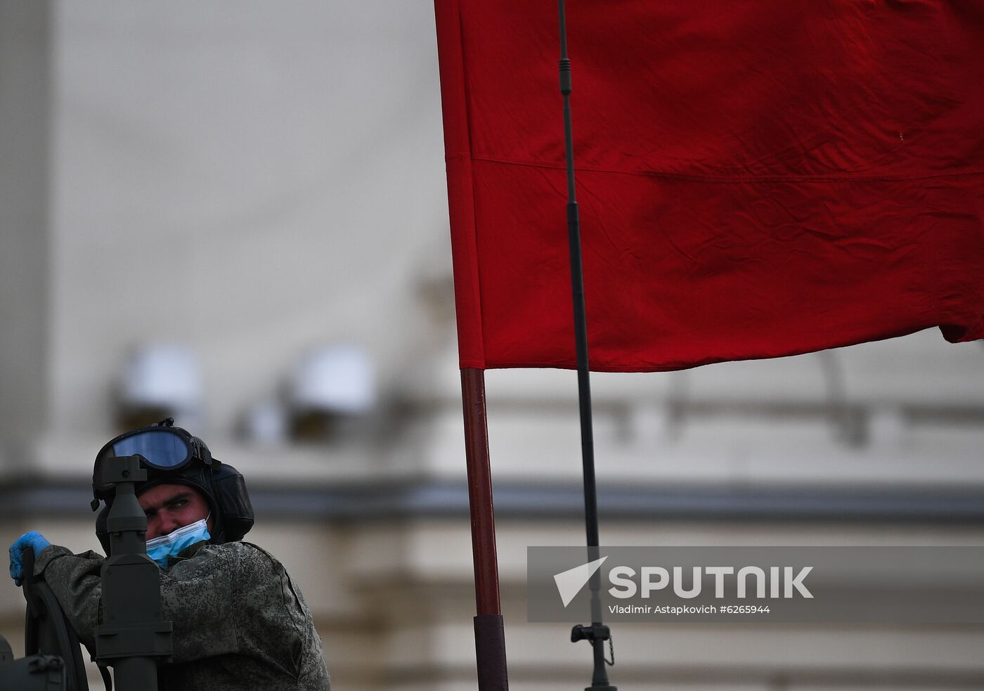 Russia WWII Victory Parade Rehearsal