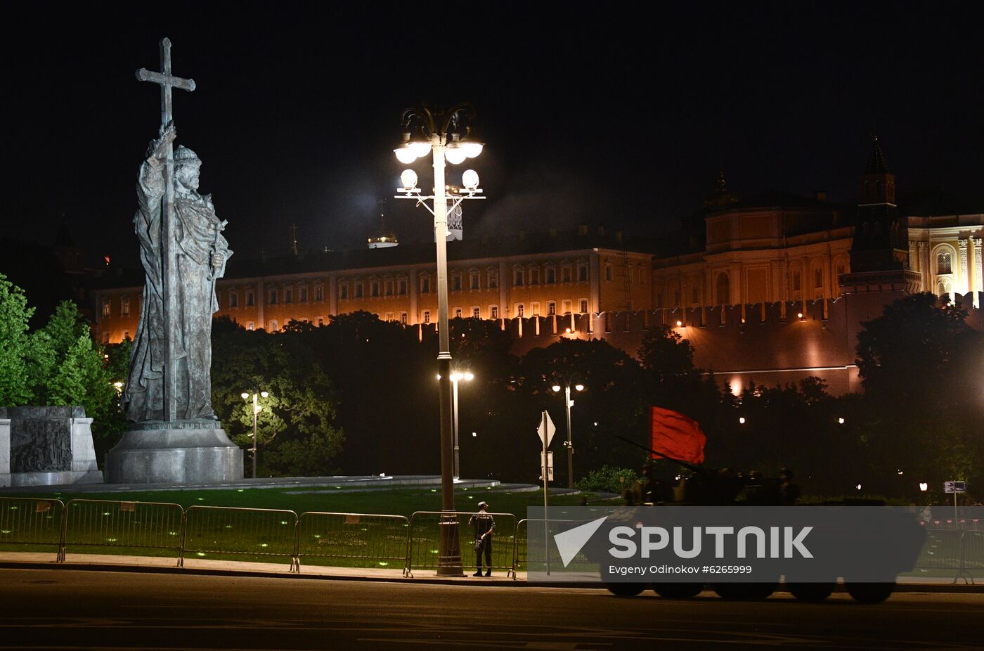 Russia WWII Victory Parade Rehearsal