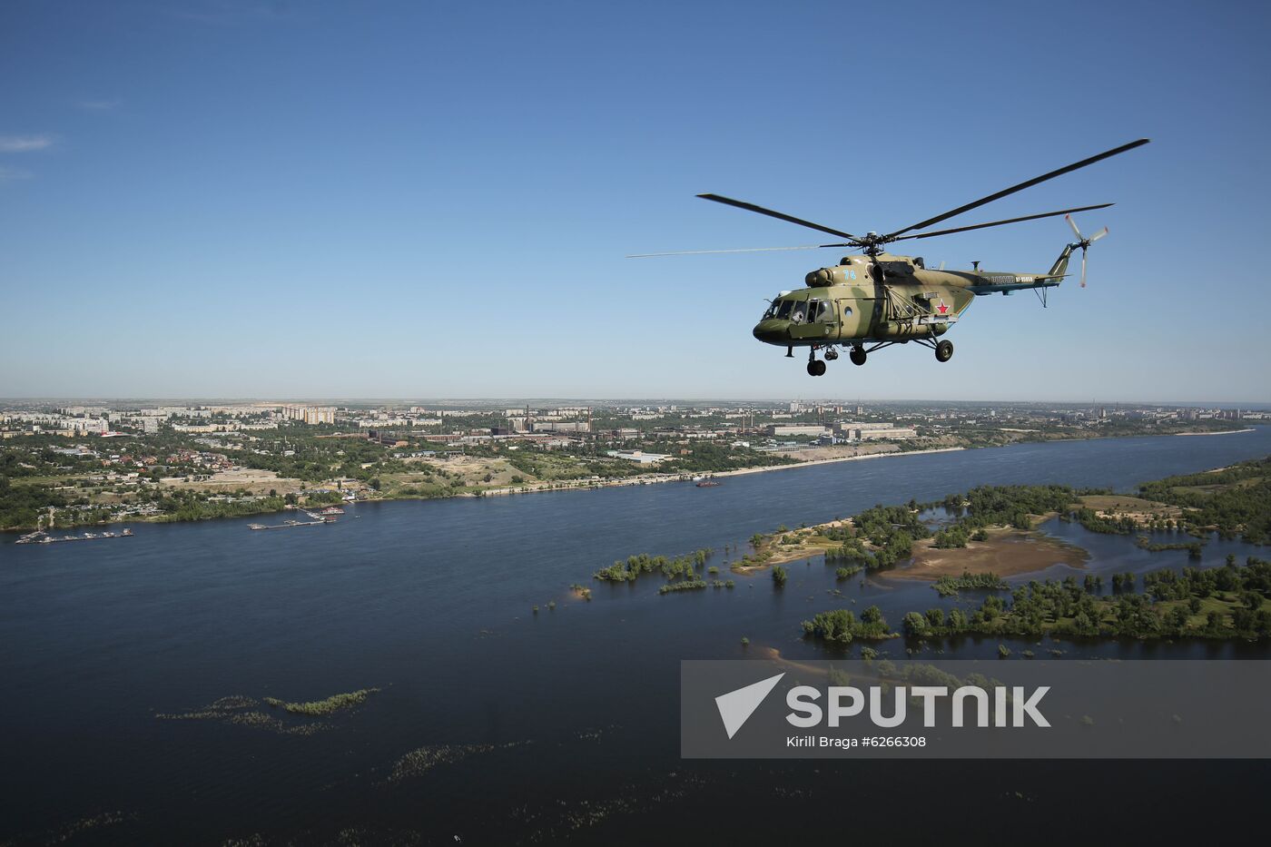 Russia WWII Victory Parade Rehearsal