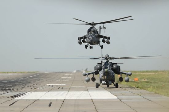 Russia WWII Victory Parade Rehearsal