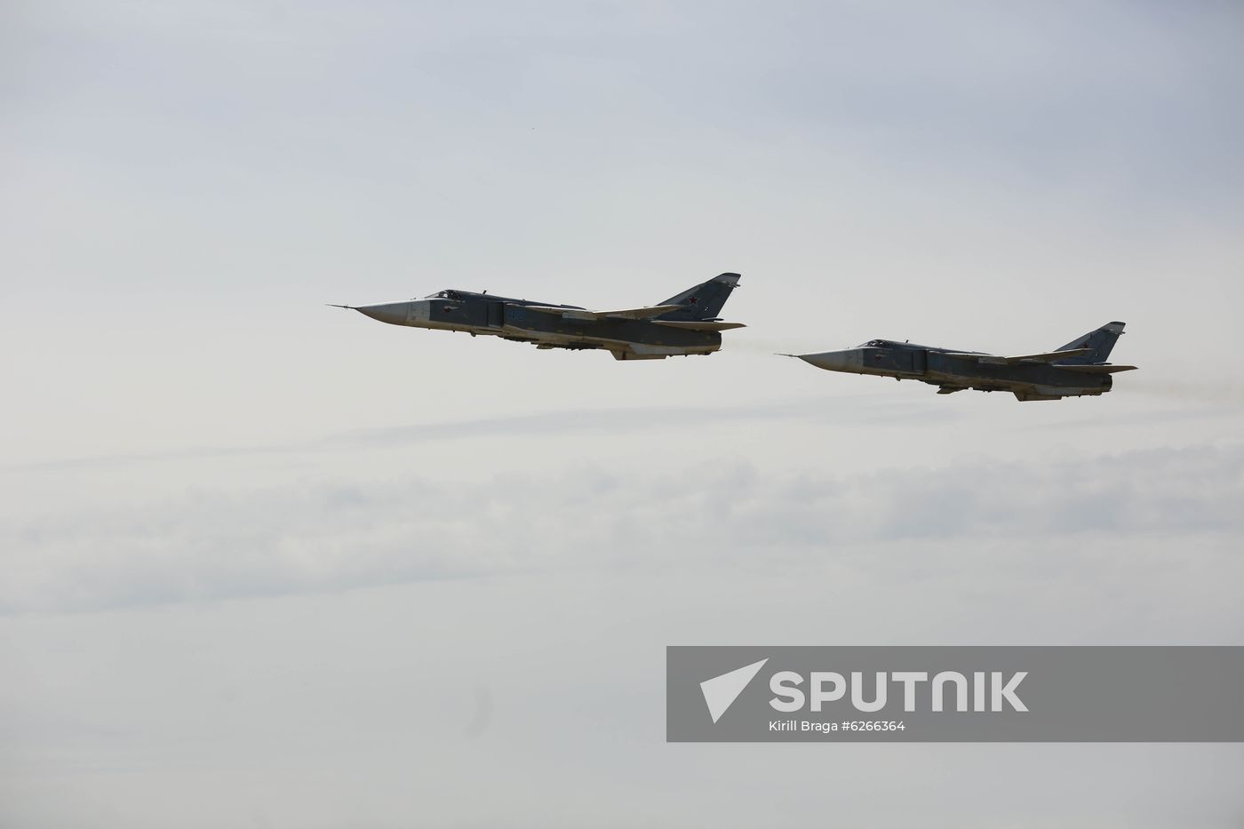 Russia WWII Victory Parade Rehearsal
