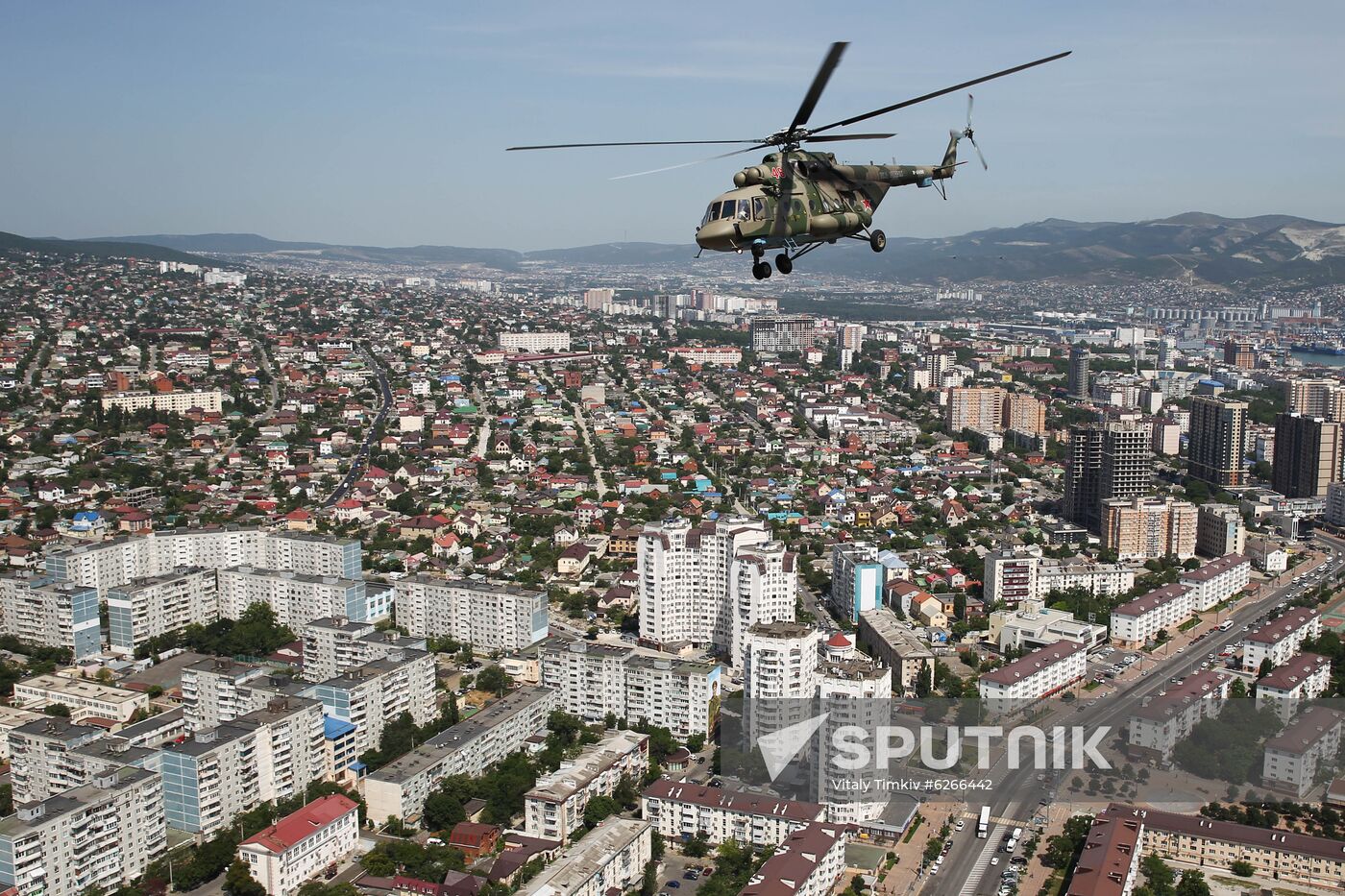 Russia WWII Victory Parade Rehearsal