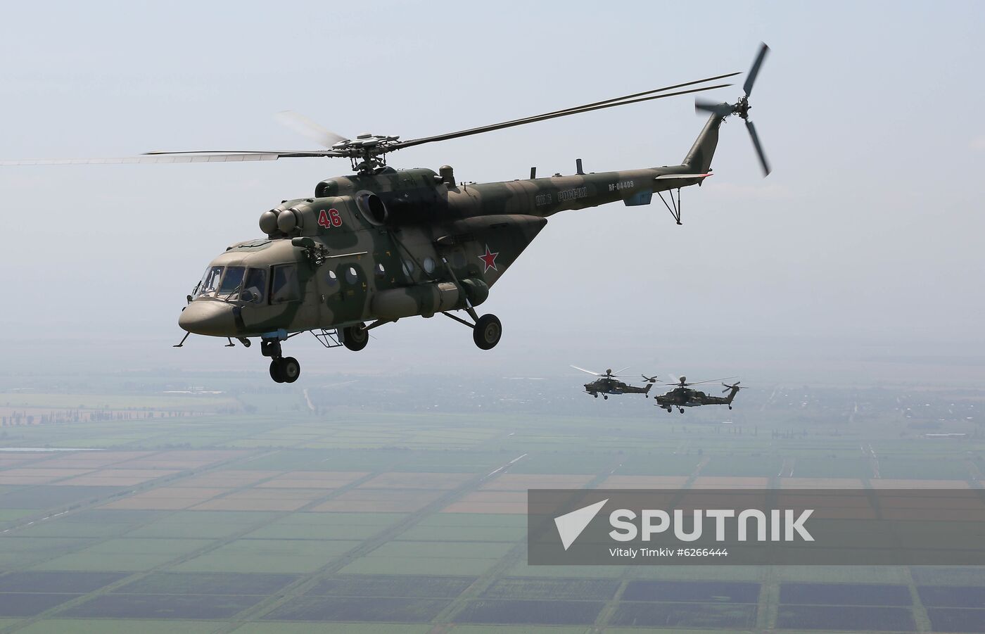 Russia WWII Victory Parade Rehearsal