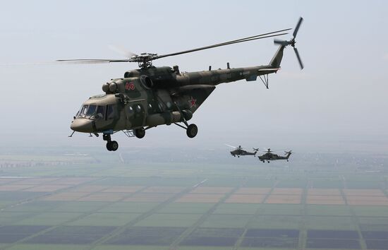 Russia WWII Victory Parade Rehearsal