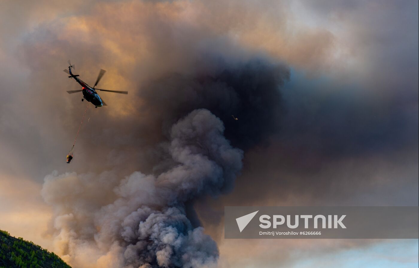 Russia Wildfires