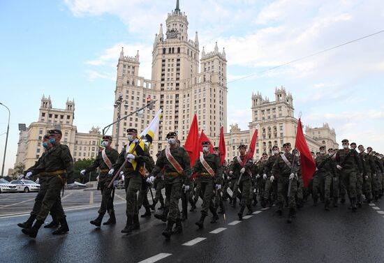 Russia WWII Victory Parade Rehearsal