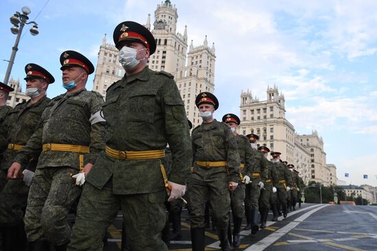 Russia WWII Victory Parade Rehearsal