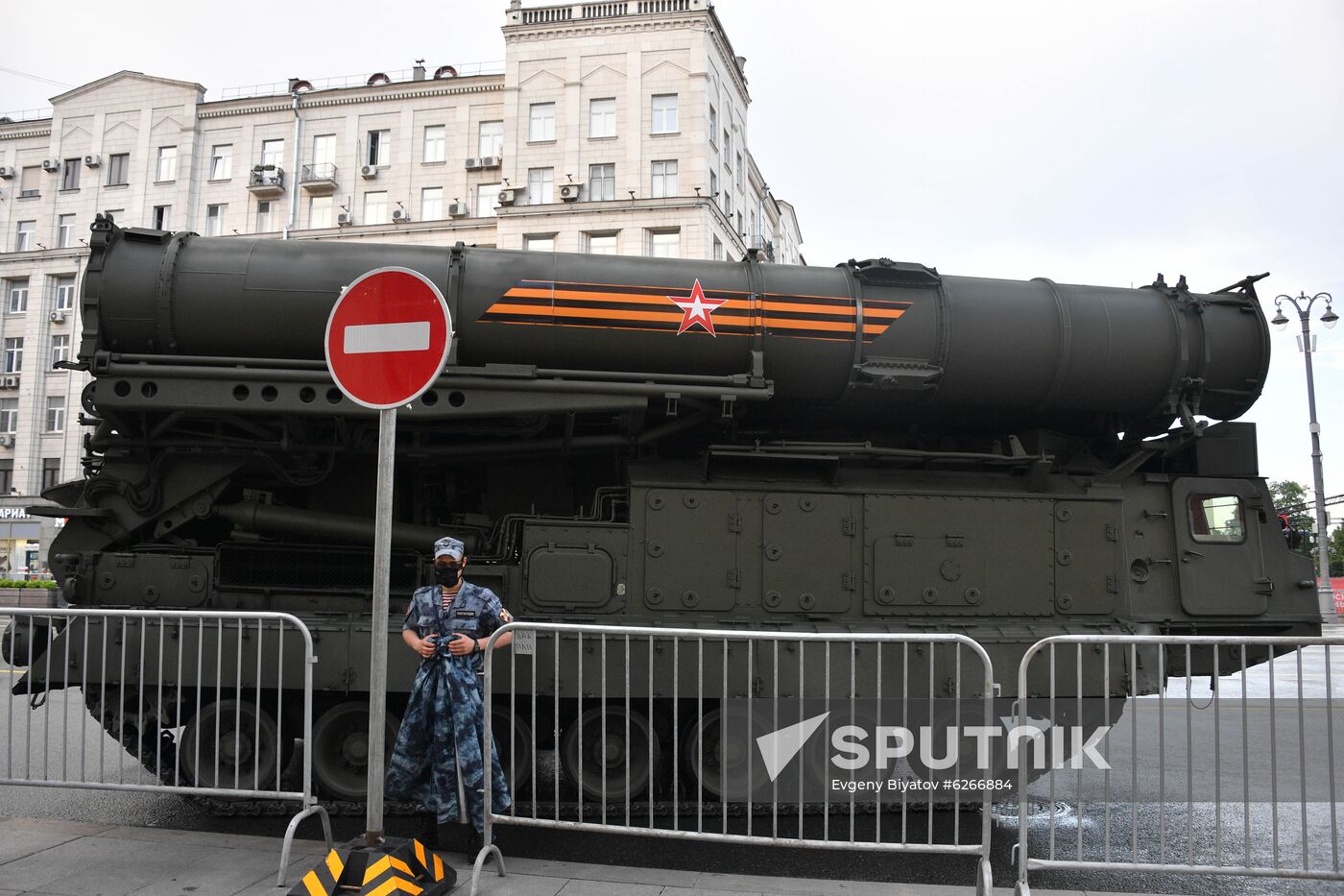 Russia WWII Victory Parade Rehearsal