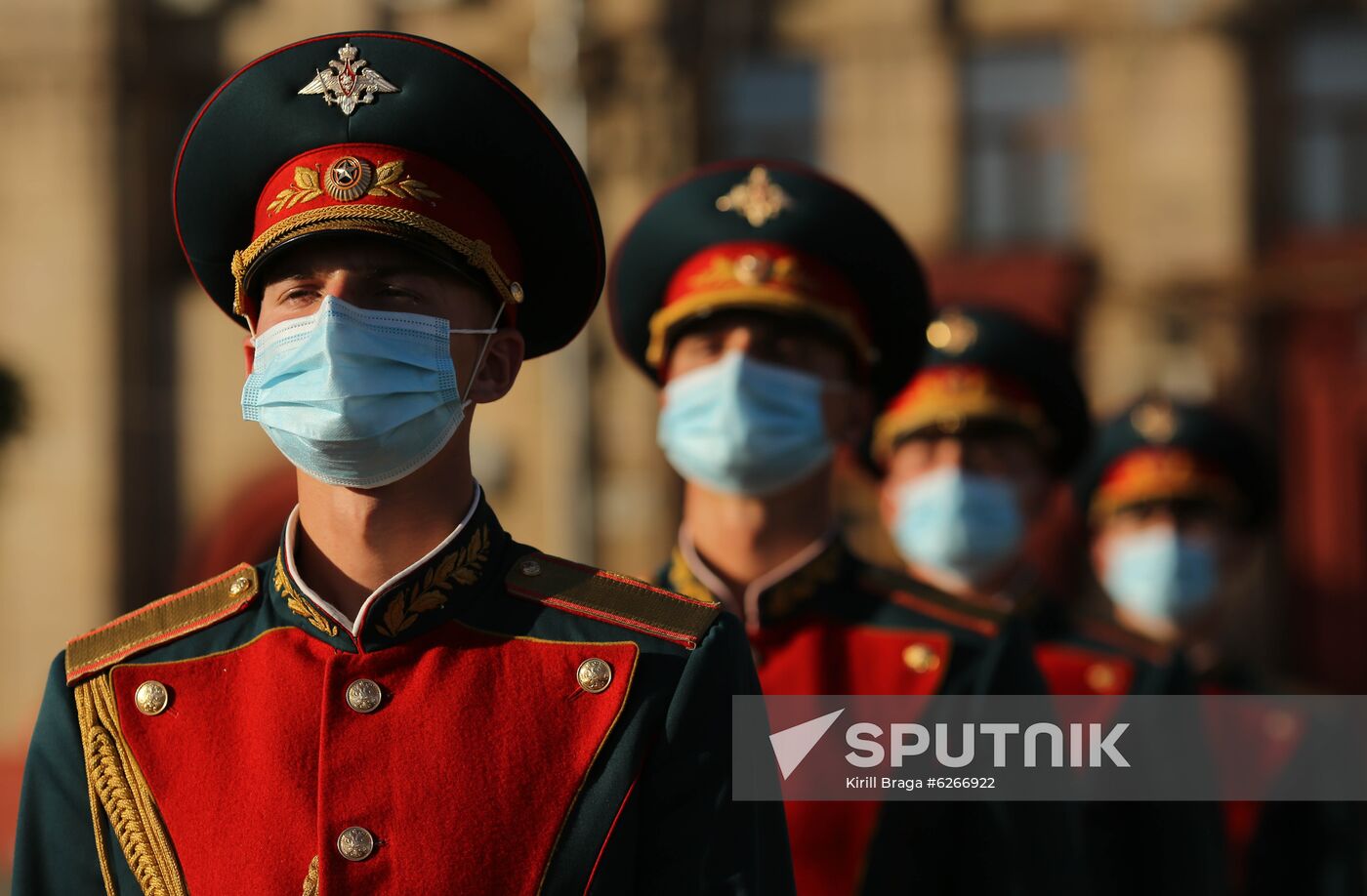 Russia WWII Victory Parade Rehearsal