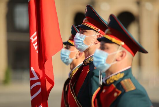 Russia WWII Victory Parade Rehearsal