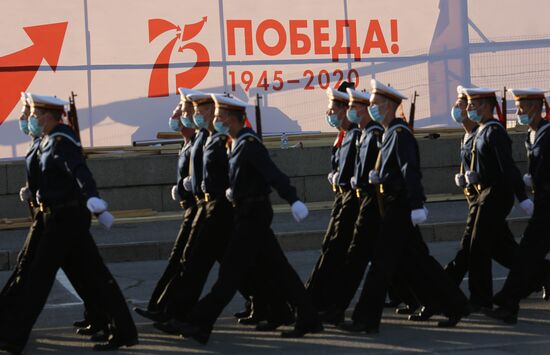 Russia WWII Victory Parade Rehearsal