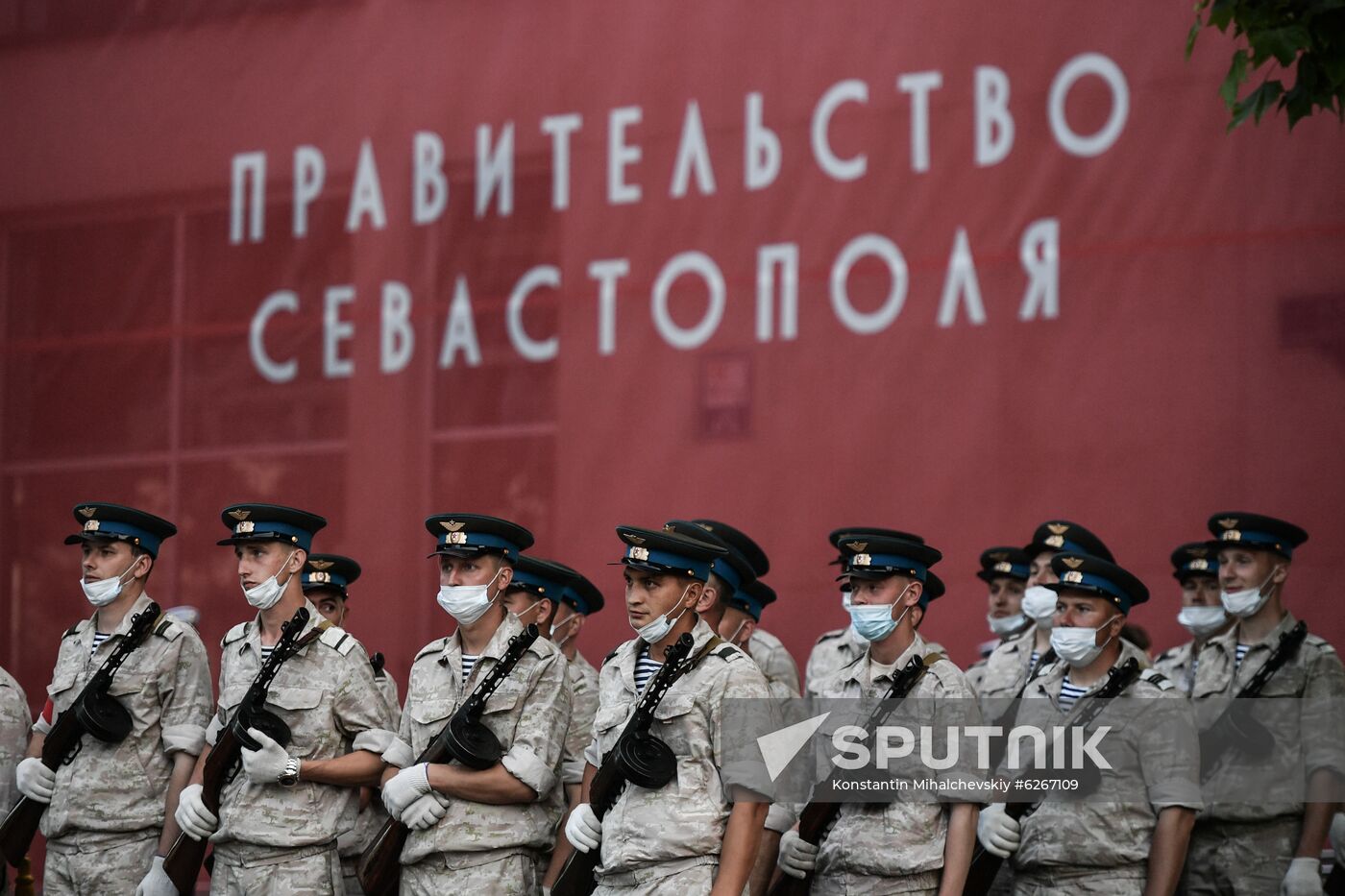 Russia WWII Victory Parade Rehearsal