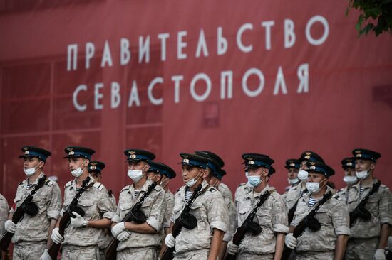Russia WWII Victory Parade Rehearsal