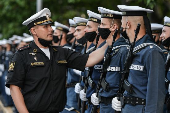 Russia WWII Victory Parade Rehearsal