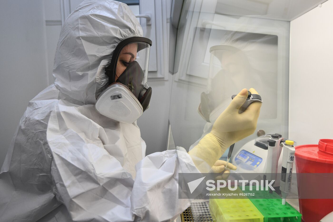 Russia Coronavirus Tests