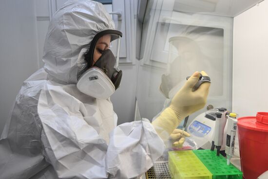 Russia Coronavirus Tests