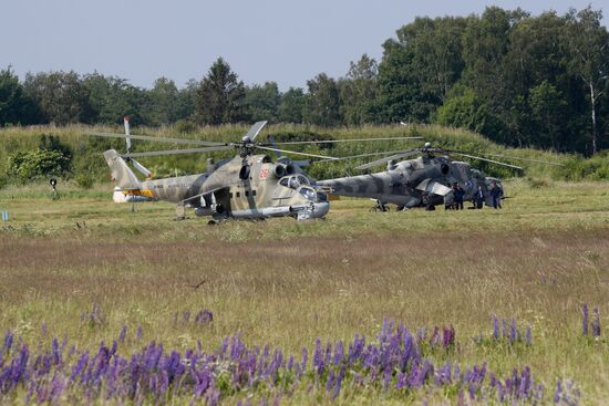Russia WWII Victory Parade Rehearsal