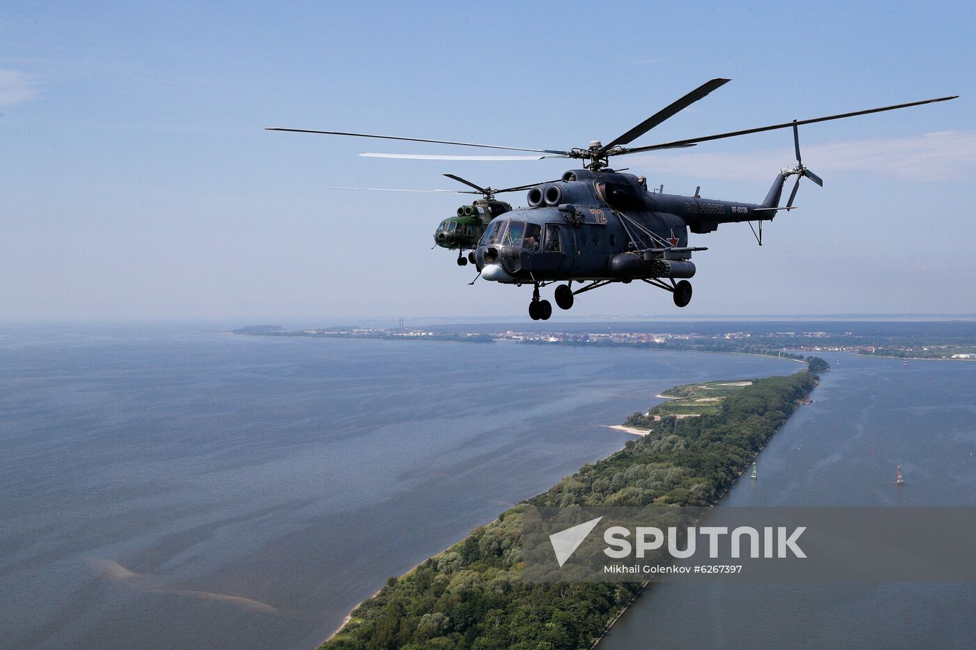 Russia WWII Victory Parade Rehearsal